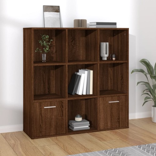 Annlera Libreria 100x30x51cm Rovere Marrone Legno Multistrato Cubi  Portaoggetti Scaffale Libreria Verticale a Colonna da Terra Mobiletto  Scaffale Angolare a Parete Mobili Ufficio Casaria : : Casa e cucina