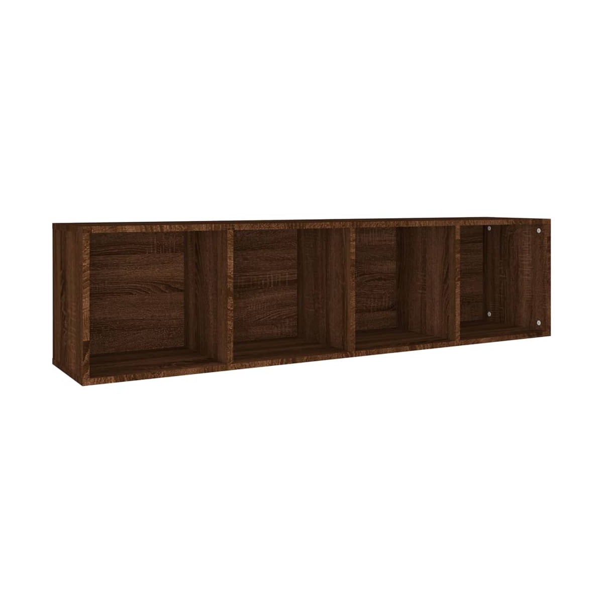 Libreria/Mobile TV Rovere Marrone 36x30x143cm Legno Multistrato