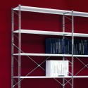 Scaffale modulare con ante scorrevoli design moderno Melker 22