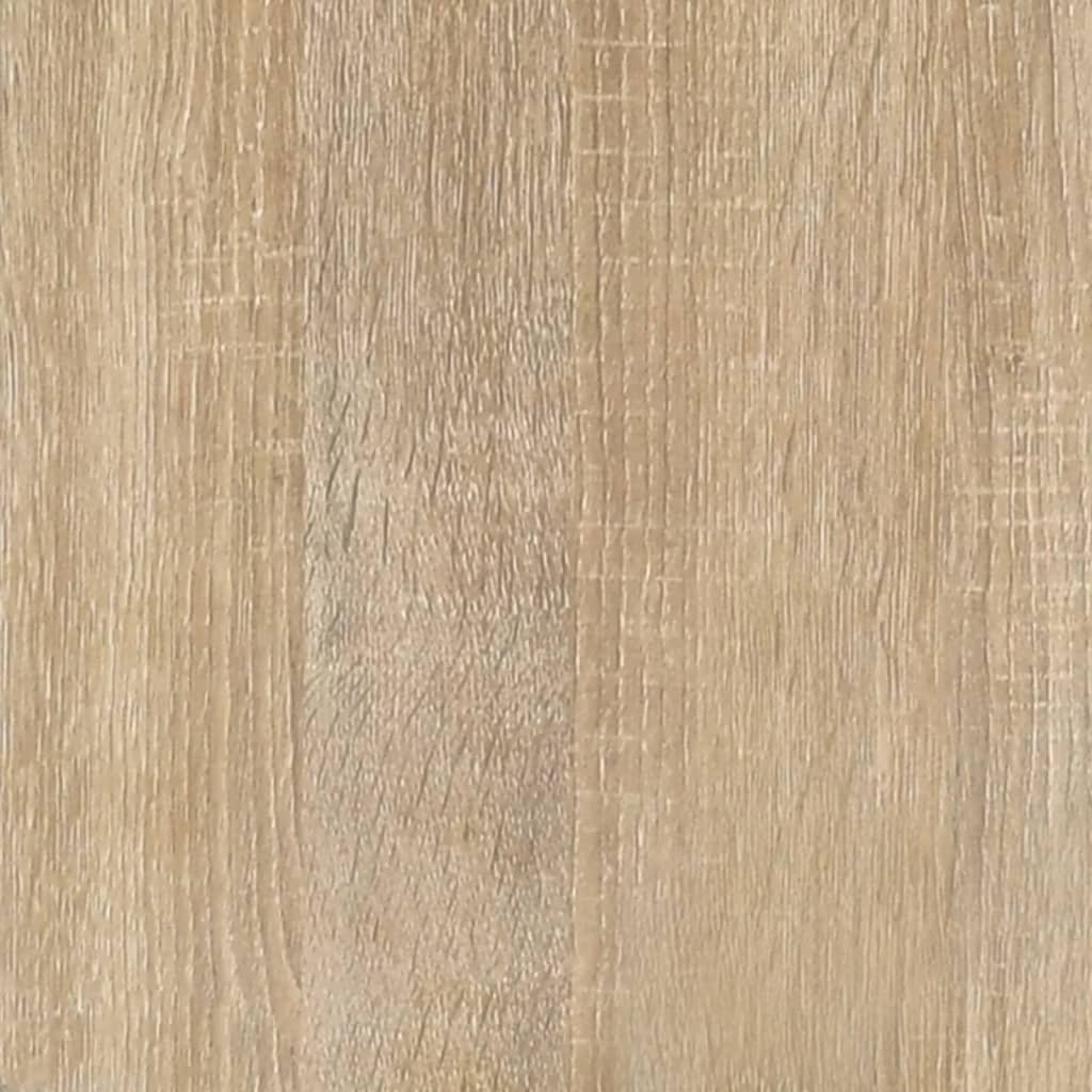 Mobile a Parete Rovere Sonoma 69,5x32,5x90cm Legno Multistrato