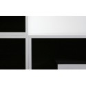 Cubi da arredamento in legno bianco nero ABC SQUARED