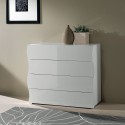 Credenza cucina con 4 cassetti Surf D