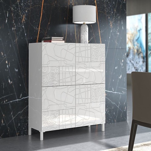 Credenza moderna alta Melbourne Graphic