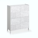 Credenza moderna alta Melbourne Graphic