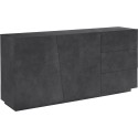 Credenza moderna Annabel 2A/3C Slate