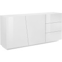 Credenza moderna Annabel 2A/3C White