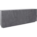 Credenza moderna Taylor 4A/3C Slate