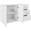 Madia design moderno Taylor 2A/3C White