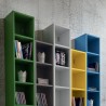 Libreria a colonna a muro design moderno Eloise