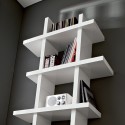 Libreria a parete design moderno Gilmar