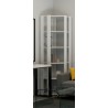 Libreria ad angolo design Inedditah Angolo B finitura BIANCO FRASSINO