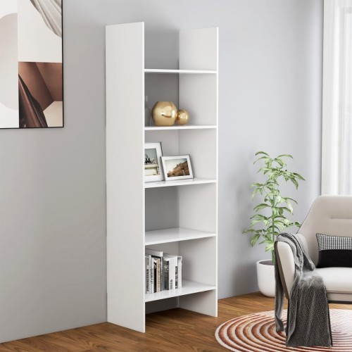 Libreria Bianca 60x35x180 cm in Truciolato