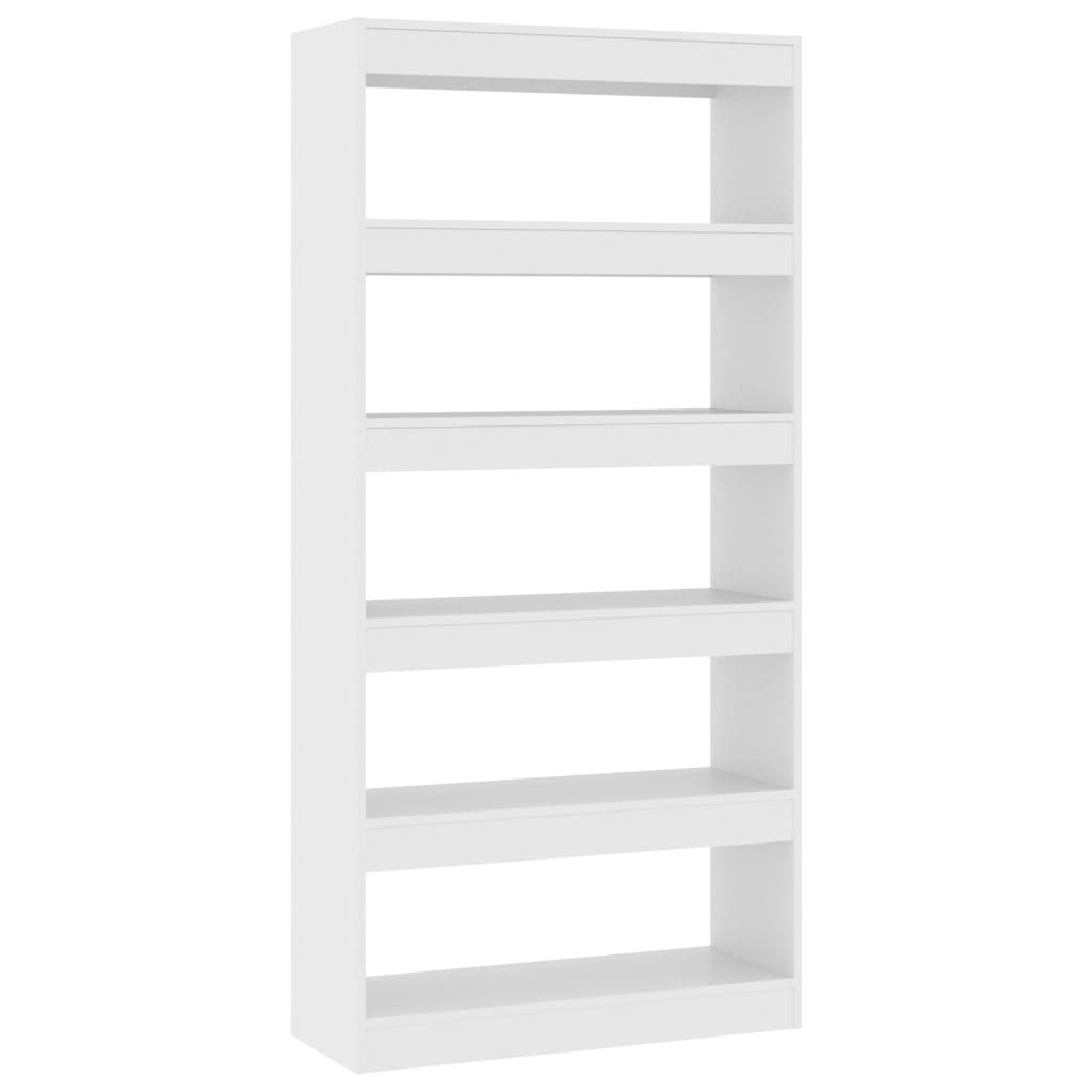 puraday Libreria/Divisorio Bianco 80x30x166 cm in Truciolato